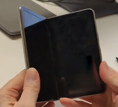 The Pixel Fold will be Google's most expensive device yet. (Image source: @Za_Raczke)