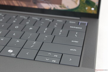 Enter key could have benefited from firmer feedback