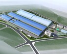 New 10 GWh solid-state battery factory in China (render: Judian/SCMP)