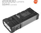 Acebeams X35 with side light and three powerful front LEDs.