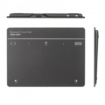 The Sanwa MA-PG521GB is a slim, lightweight external touchpad for Windows 10 & 11 PCs. (Source: Sanwa Supply)