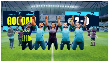 Fans can create parties with their friends to enjoy games together. (Image source: Sony)