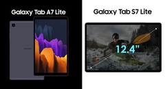 Samsung will release at least two new tablets in June 2021, both of them Lite models. (Image source: WalkingCat)