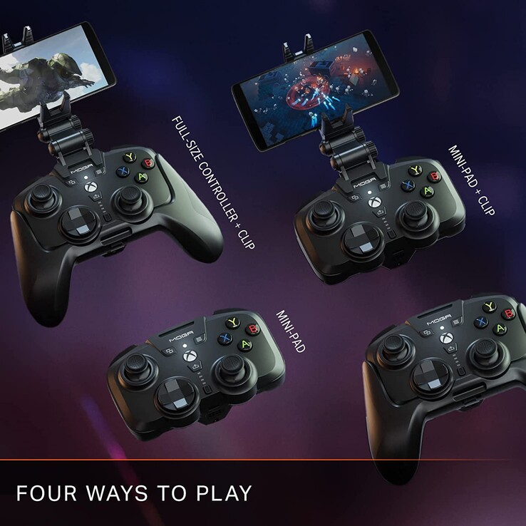 The MOGA XP-Ultra's "4-in-1" design. (Source: PowerA)