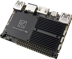 The Khadas VIM3 will initially sell for US$69.99 and US$99.99. (Image source: Khadas)