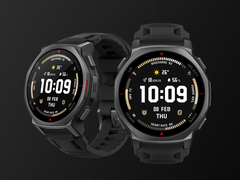 Amazfit’s T-Rex 3 Pro 44 mm Onyx Black (pictured) has launched in China. (Image source: Amazfit)