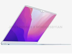The MacBook Air will join the new MacBook Pros in embracing the notch. (Image source: Jon Prosser &amp; Ian Zelbo)