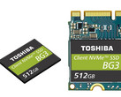 The M.2 2230 removable module allows OEMs to provide upgrade options for laptops and other mobile devices. (Source: Toshiba)