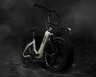 The Blaupunkt Enno Fat Folding E-bike has wide 20-in tires. (Image source: Blaupunkt)