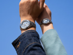 The Casio OCWS7000E-2A watch (left) is coming to the US; it is unclear whether the OCW-S40-2A (right) will also launch here. (Image source: Casio)