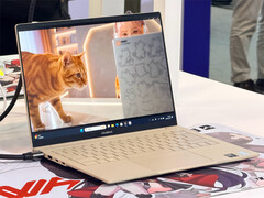 The Air 14 Ultra weighs around 2.11lbs. Pictured: the demo unit showcased at the event.
