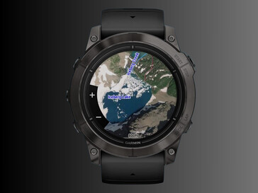 Preloaded maps on the Garmin Epix Pro Gen 2 Sapphire Edition shown (Image source: Garmin)