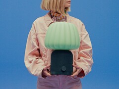 The Kulglass Bluetooth speaker lamp combines a speaker and lamp into one. (Image source: IKEA)