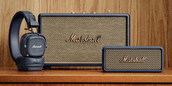 The Marshall Midnight Blue collection is available in Europe, the UK, and the US. (Image source: Marshall)