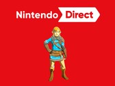 Nintendo Direct banner with Link from Ocarina of Time