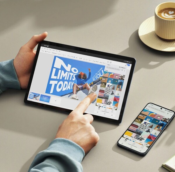 The OnePlus Pad Lite can mirror content from a OnePlus smartphone. (Image source: OnePlus)