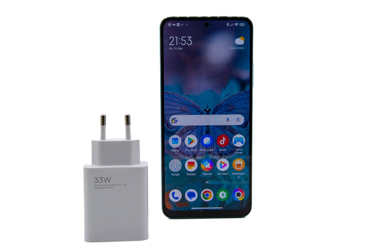 The Poco X5 5G comes with a 33-watt power supply