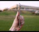 An "iPhone 17 Air" render. (Image source: AppleTrack via YouTube)