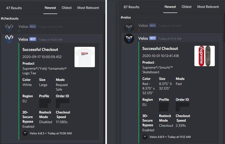 Scalpers use bots like Velox for consoles and other goods. (Image source: Forbes)