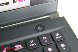 Fingerprint sensor integrated into the power button