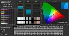 CalMAN – ColorChecker (calibrated)