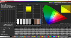 CalMAN ColorChecker calibrated