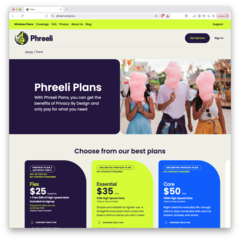 Many plans to choose from (Image Source: Phreeli)