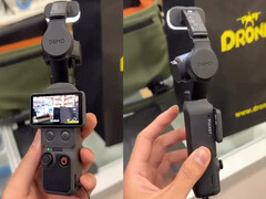 The DJI Osmo Pocket 4 in the flesh.