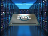 The EPYC 7643 Milan processor has a 225 W TDP. (Image source: AMD/Masterdc - edited)