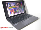 HP Sure View in the ZBook Firefly 14 - As you can see, you don't see anything....