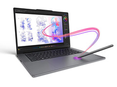 The new Yoga Pro 7i Aura Edition weighs approximately 1.65 kg thanks to its 15.3-inch display.