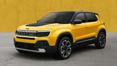 Stellantis has revealed the design of its first fully electric Jeep SUV. (Image source: Stellantis)