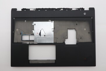 Magnesium frame as part of the palmrest of the ThinkPad P16 Gen 3.