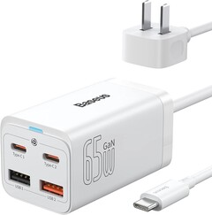 Baseus 65 W PD GaN3 wall charger now on sale for $43 USD (Source: Amazon)