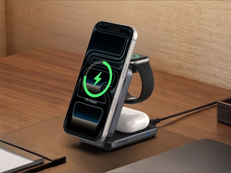 The Anker Prime Wireless Charging Station (3-in-1, MagGo, AirCool, Foldable)