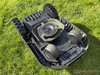 Underside of the robotic lawn mower