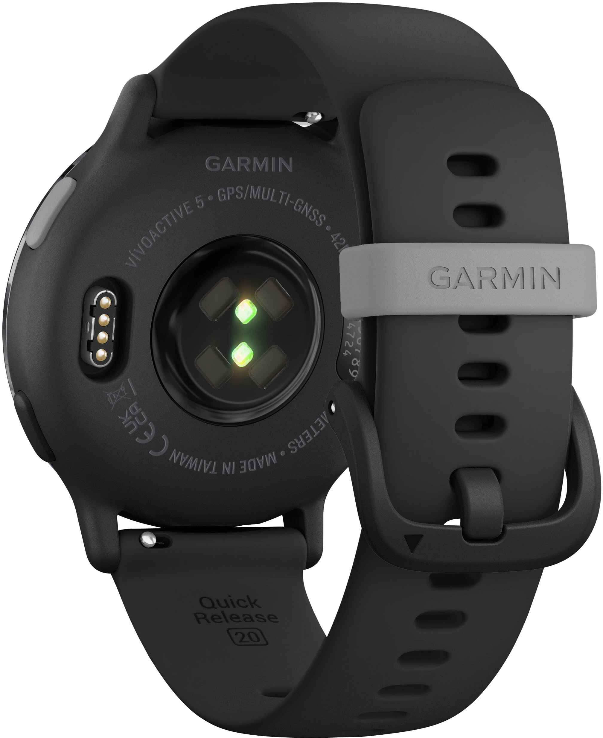 Garmin Vivoactive 5 Classic Silicone Strap (White)