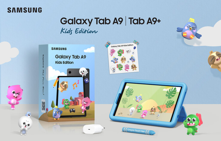 The Samsung Galaxy Tab A9 Kids Edition. (Image source: Samsung)