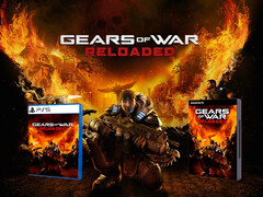 Gears of War: Reloaded banner with PS5 and PC disc versions (Image source: Microsoft Xbox Gaming, Game Espana with edits)