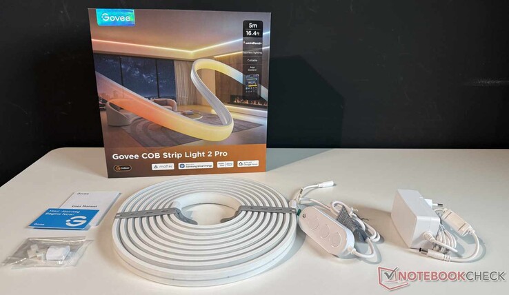 What's Included with the Govee COB Strip Light 2 Pro