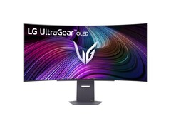 The LG 45GX90SA-B 45-inch Ultragear OLED curved gaming monitor, now discounted to $999.99 at Best Buy. (Image source: LG)