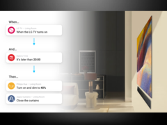 Homey is the first to take advantage of LG's opening of the ThinQ APIs. (Image source: LG)