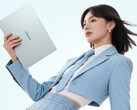 The LCD Xiaoxin Air 14 2026 is now available in China. Pictured: a promo picture showing the lightweight design of the laptop.