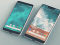 The Pixel 3 and Pixel 3 XL. (Source: Daily Express)
