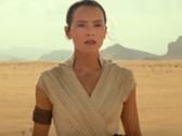 Rey as she appears in the first trailer for Star Wars Episode IX: The Rise of Skywalker (Source: Disney)