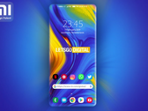 This Xiaomi design has the display going over the edges. (Source: LetsGoDigital)