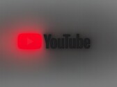 Blurred YouTube logo