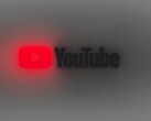 Blurred YouTube logo