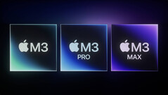 Apple announces M3 series chips, promising performance and efficiency improvements. (Source: Apple)