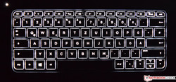 HP Spectre 13 keyboard (illuminated)